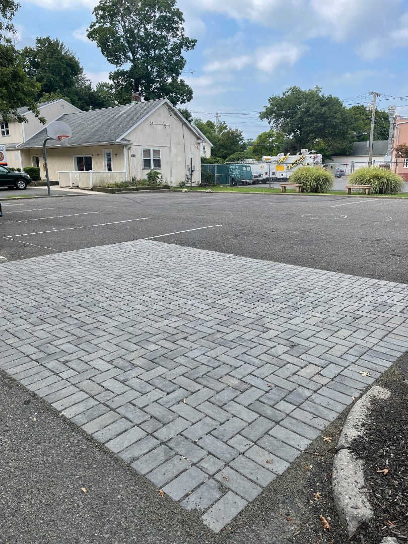 Bayville Community Center Permeable Pavers