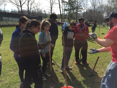 district manager teaching stuents